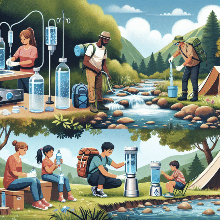 sanitation tips to maintain clean portable water gear while outdoors