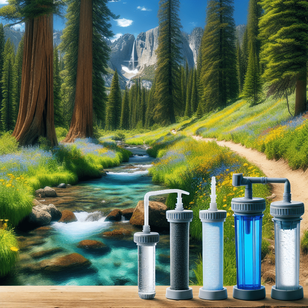 personal water filtration devices for trails