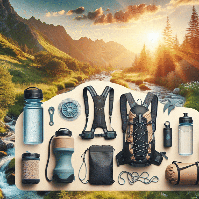 lightweight water gear for multi-day hikes