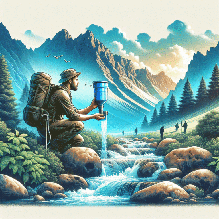 how often to filter water while hiking