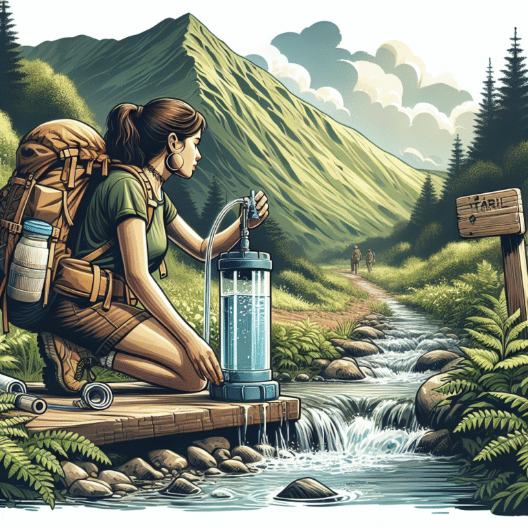 How to Effectively Use a Portable Water Filter on Your Next Trail Adventure