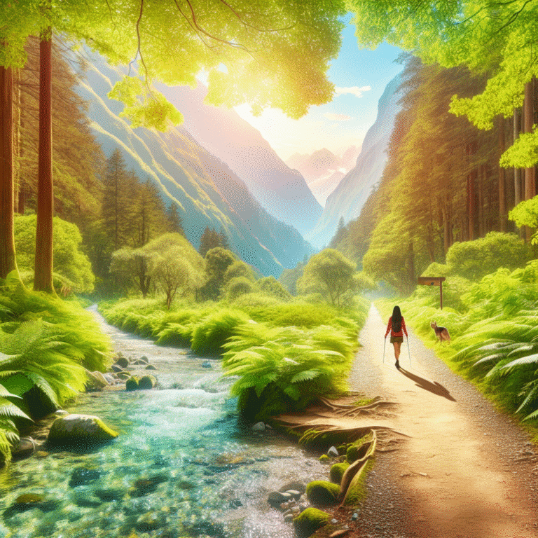 choosing hiking trails with clean water access