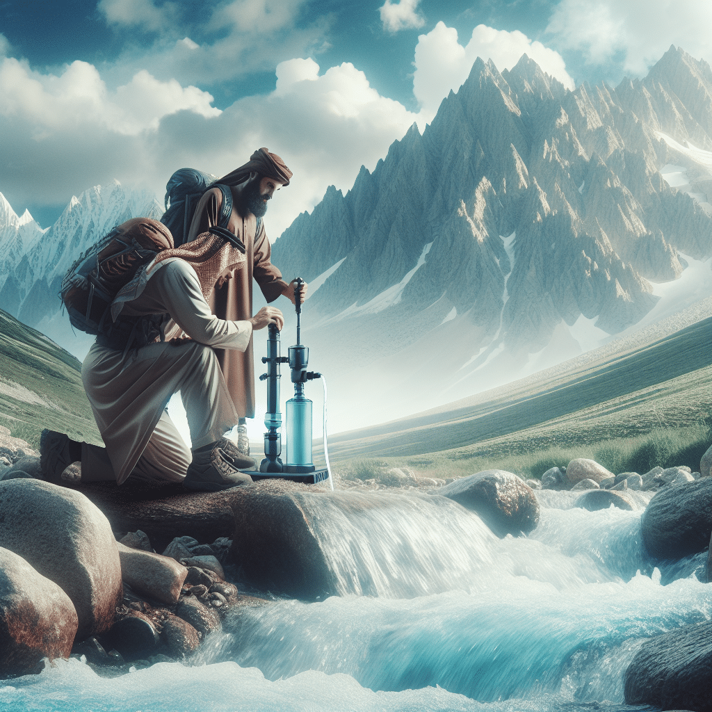 water purification pumps for long hikes