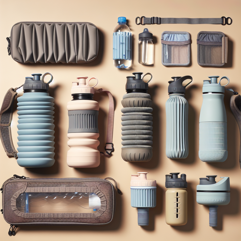 exploring collapsible water bottles with built-in filters