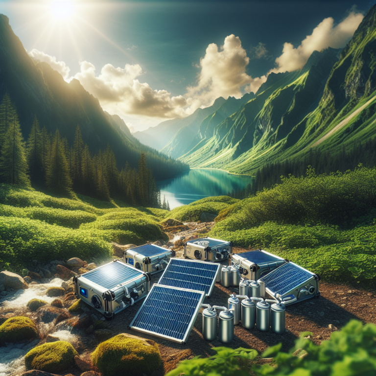 top solar-powered water purification solutions for the trail