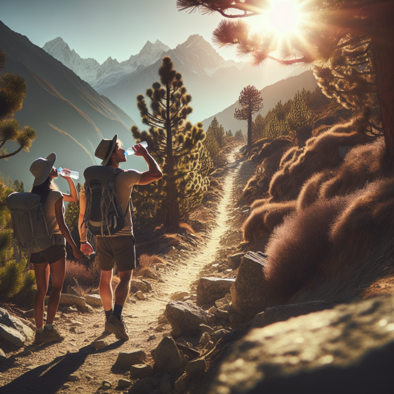 preventing dehydration on challenging mountain trails