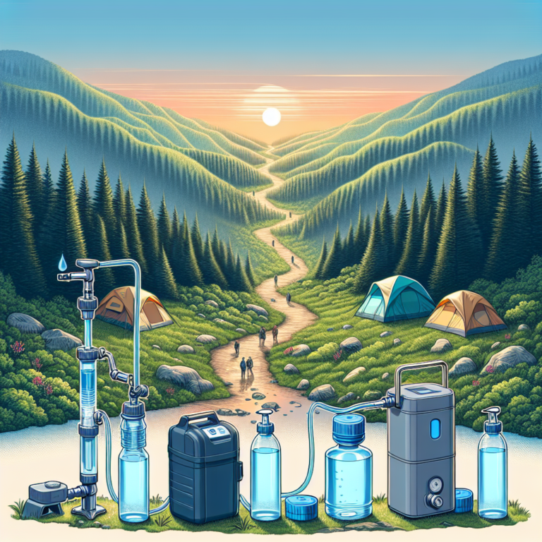choosing the right water purification pump for extended hikes