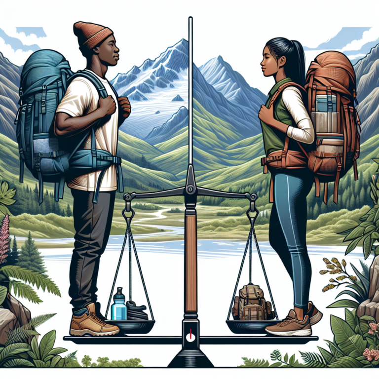 balance hydration and weight for backpackers on the go