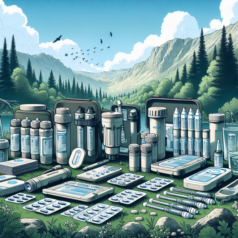 lightweight and effective purification kits for outdoor excursions