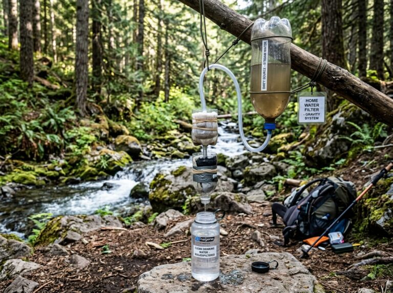 diy backpacking water filter