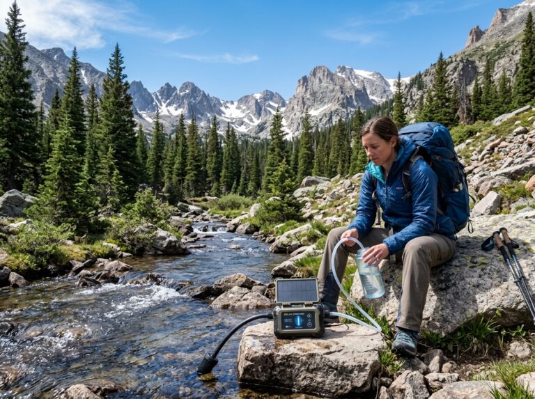 water purifier solar powered