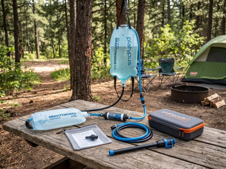 gravity filter accessories list