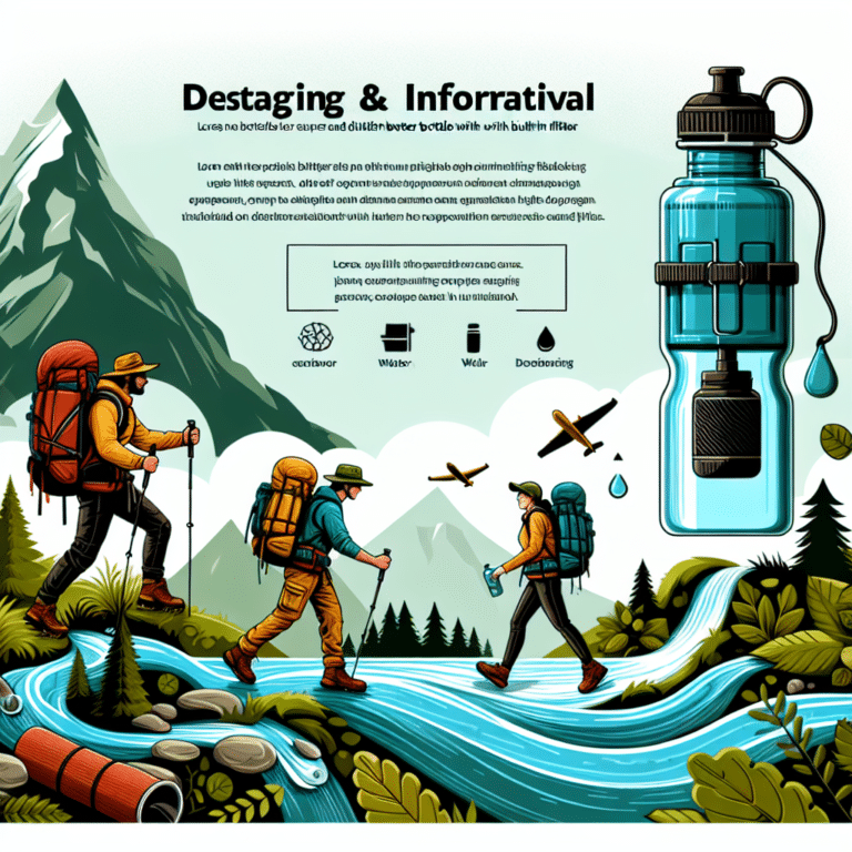 Backpacker’s Guide to Using Water Bottles with Built-in Filters