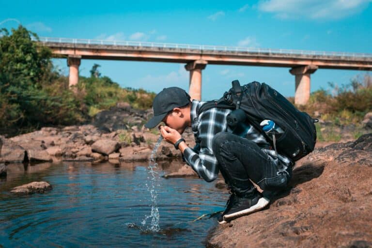 gravity water filter backpacking