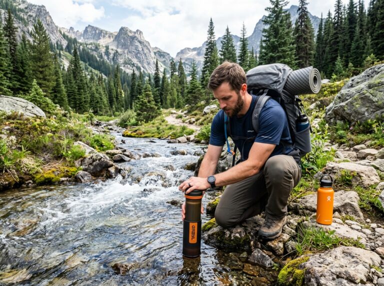 advanced filtration for hikers