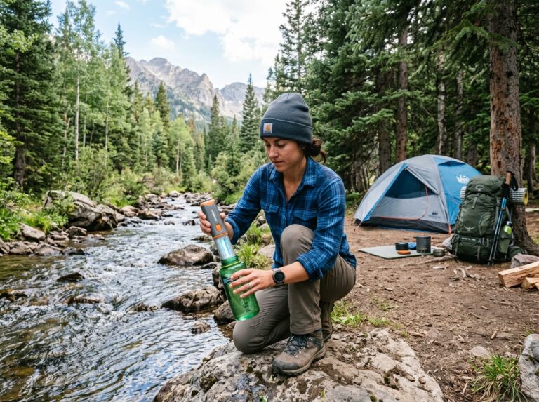 uv water filter camping