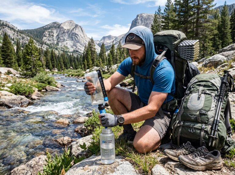 best portable water filter hikers