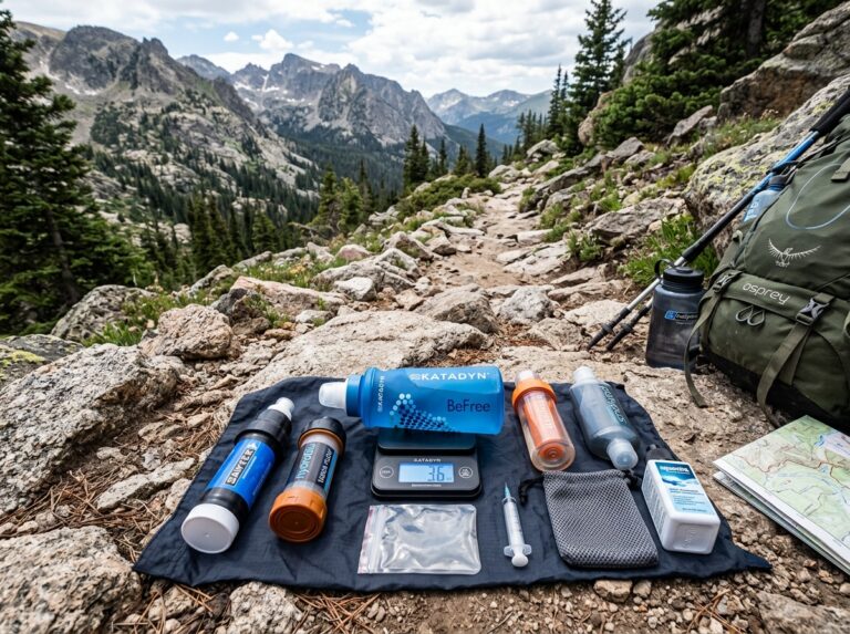 ultralight filter weight comparison